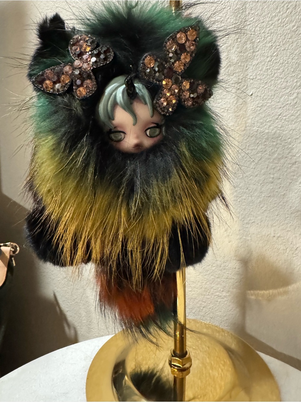 Whimsical Multi Skullpanda Bag Accessory